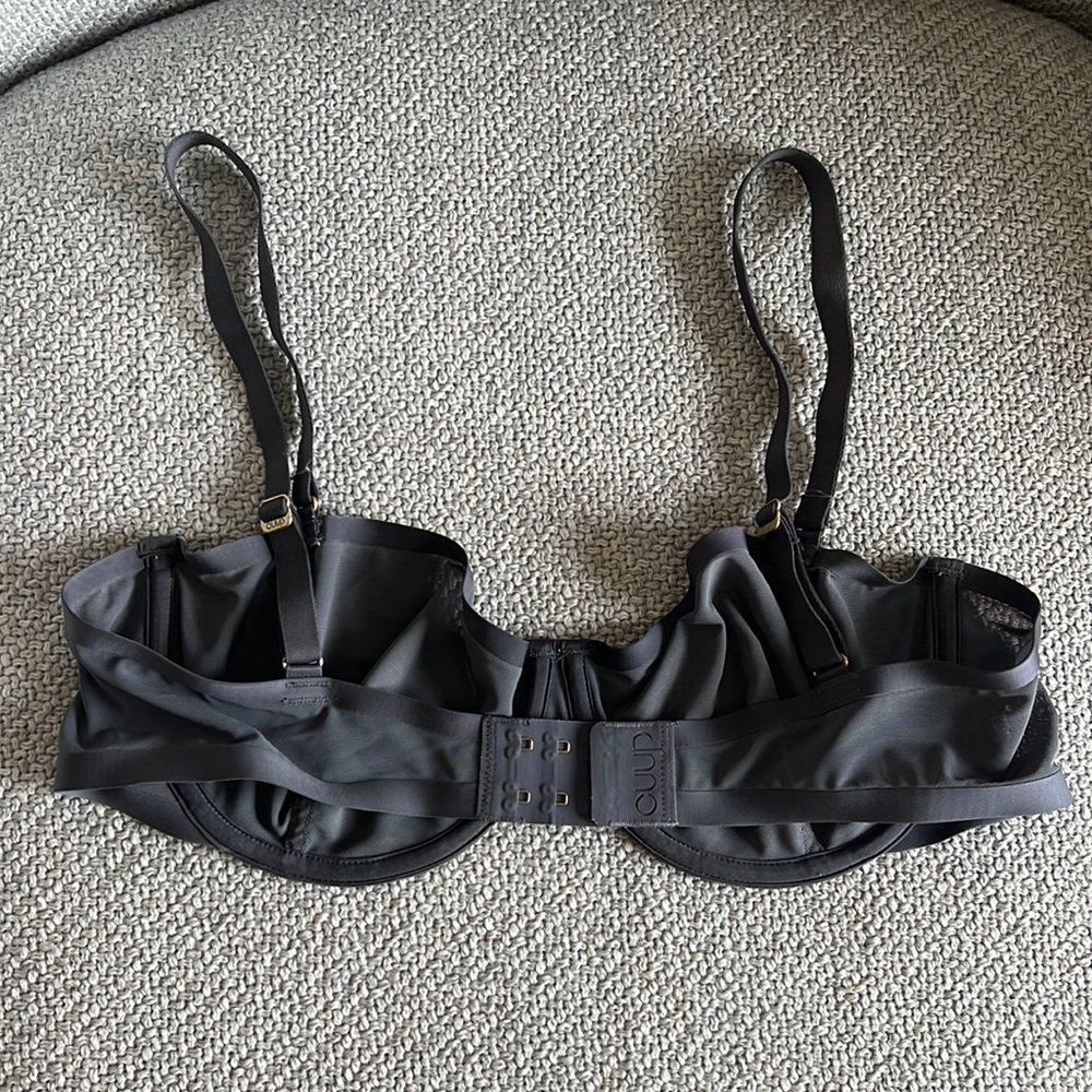 Cuup 36 C Mesh Balconette Bra